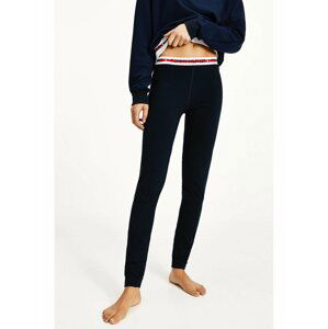 Tommy Hilfiger tmavě modré legíny Legging s bílou širokou gumou