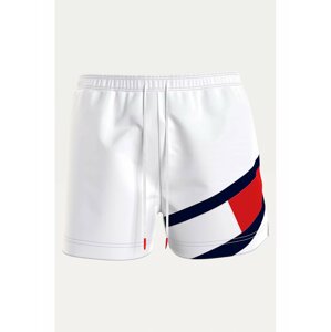 Tommy Hilfiger bílé pánské plavky Medium Drawstring