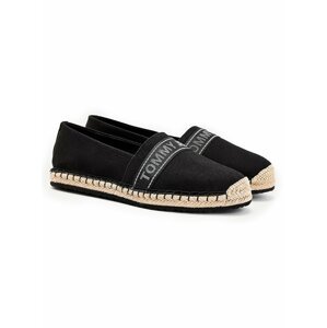 Tommy Hilfiger černé pánské espadrilky Tommy Jeans Seasonal Espadrille