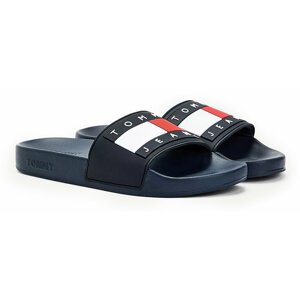 Tommy Hilfiger modré pantofle Tommy Jeans Flag Pool Slide