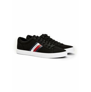 Tommy Hilfiger černé pánské tenisky Essential Stripes Detail Sneaker