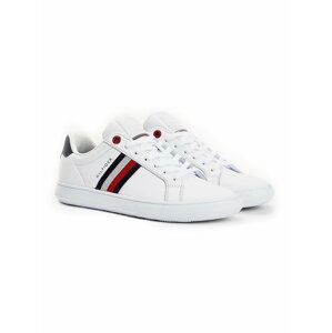 Tommy Hilfiger bílé tenisky Essential Leather Cupsole