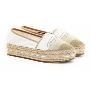 Tommy Hilfiger béžové espadrilky Gradient Espadrille