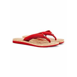 Tommy Hilfiger červené žabky Gradient Tommy Beach Sandal