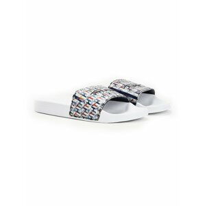 Tommy Hilfiger barevné pantofle Monogram TH Pool Slide