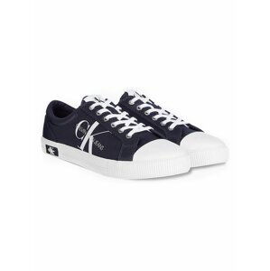 Calvin Klein modré pánské tenisky Vulcanized Sneaker Laceup