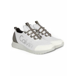 Calvin Klein bílé pánské tenisky Runner Sneaker Laceup