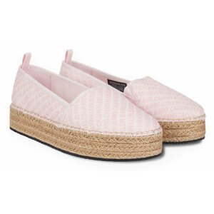 Calvin Klein růžové espadrilky Espadrille Wedge