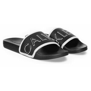 Calvin Klein černé pantofle Slide Padded