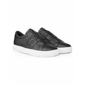 Calvin Klein černé tenisky Cupsole Slipon Elastic