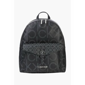 Calvin Klein černý batoh BP W/PCKT Mono