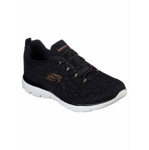 Skechers černé tenisky Summits Leopard Spot Black