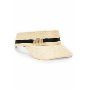 Tommy Hilfiger béžový dámský kšilt Straw Visor s logem