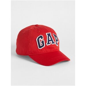 Červená dětská kšiltovka GAP Logo baseball hat