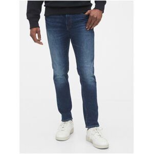 Modré pánské džíny GAP Slim taper jeans with GapFlex