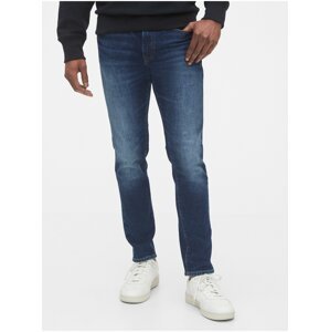 Modré pánské džíny slim taper jeans with GapFlex