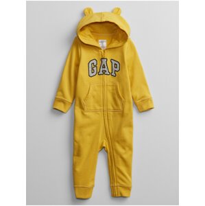 Baby overal GAP Logo v-b sld Zlatá