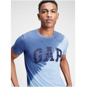 Modré pánské tričko GAP Logo v-td basic