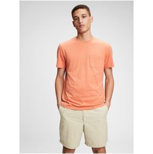 Oranžové pánské tričko ss pkt