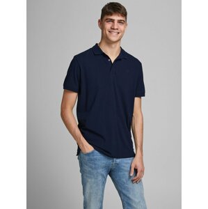 Tmavě modré polo tričko Jack & Jones