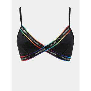 Calvin Klein černý horní díl plavek Bralette RP