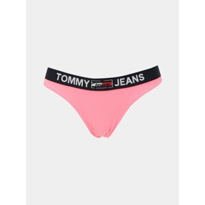 Tmavě růžový spodní díl plavek Tommy Hilfiger