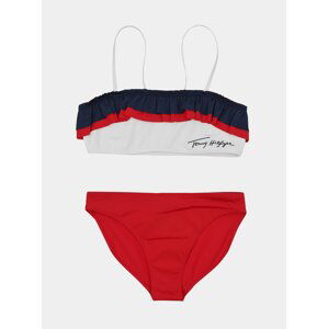 Tommy Hilfiger barevné dívčí plavky Bandeau Set