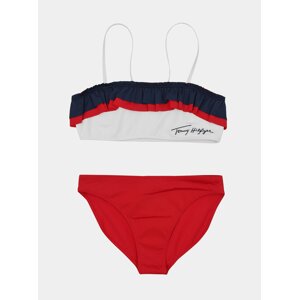 Tommy Hilfiger barevné dívčí plavky Bandeau Set