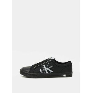 Calvin Klein černé pánské tenisky Vulcanized Sneaker Laceup