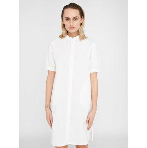 Bílé košilové šaty Noisy May Pinar