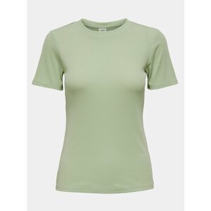 Světle zelené tričko Jacqueline de Yong Kissa