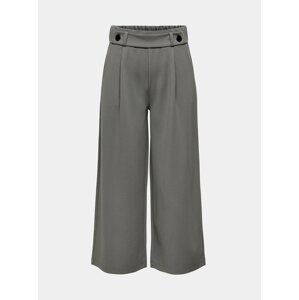 Šedé culottes s knoflíky Jacqueline de Yong Geggo