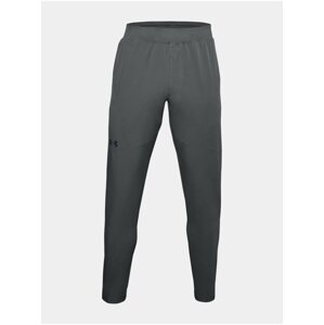 Tepláky Under Armour UA UNSTOPPABLE TAPERED PANTS - šedá