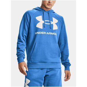 Mikina Under Armour Rival Fleece Big Logo HD - modrá