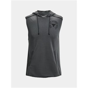 Mikina Under Armour Pjt Rck Terry Snake SL HD - šedá