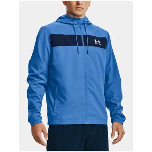 Bunda Under Armour SPORTSTYLE WINDBREAKER - modrá