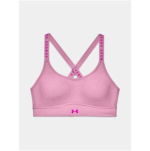 Podprsenka Under Armour Infinity Mid Bra - růžová