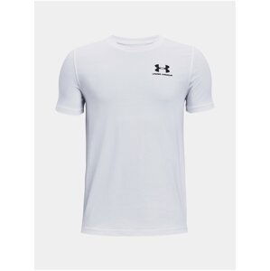 Tričko Under Armour Cotton SS - bílá