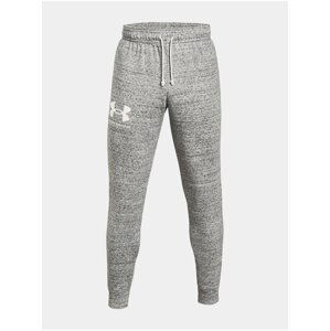 Tepláky Under Armour RIVAL TERRY JOGGER - bílá