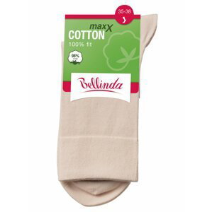 Bílé dámské ponožky Bellinda COTTON MAXX LADIES SOCKS