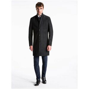 Pánský kabát C425 - černý