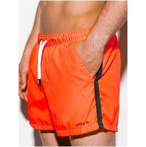Pánské koupací šortky W251 - oranžová