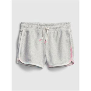 Šedé holčičí dětské kraťasy pull-on shorts