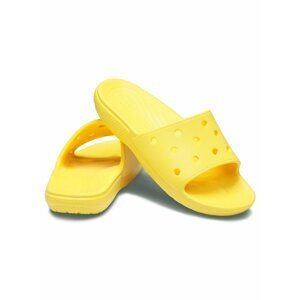 Crocs žluté pantofle Classic Crocs Slide Lemon