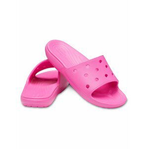 Růžové pantofle Crocs Slide