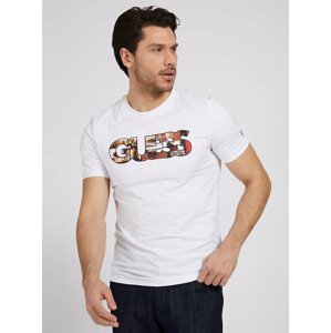Guess bílé pánské tričko Photoshow CN
