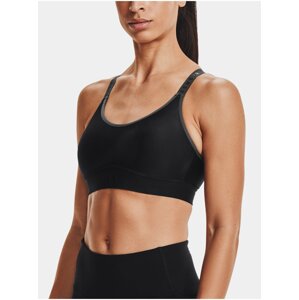 Sportovní podprsenka Under Armour Infinity Mid Printed Bra - černá