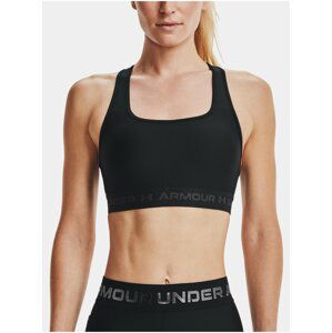 Černá sportovní podprsenka Under Armour Crossback Mid Bra