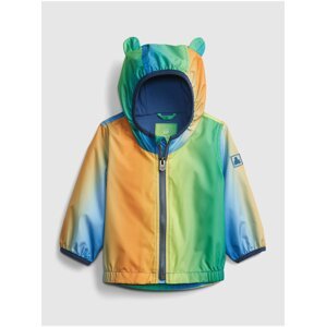 Barevná klučičí baby bunda windbreaker mangoo 18-24m