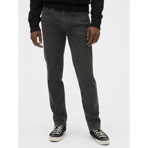 Šedé pánské džíny soft wear slim jeans with GapFlex